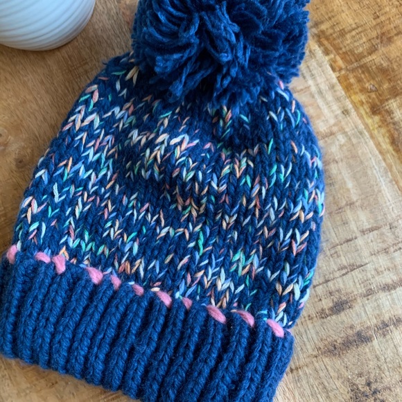 CARA New York Pom Pom Knitted Beanie - Picture 2 of 5